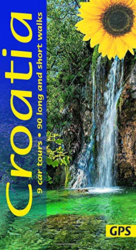 Croatia Sunflower Walking Guide: 90 long and short walks and 9 car tours (Sunflower Walking & Touring Guide)