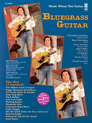 Bluegrass Guitar: Deluxe 2-CD Set (Music Minus One Guitar)
