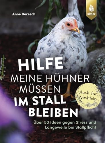 Hilfe, meine Hühner müssen im Stall bleiben: Über 50 Ideen gegen Stress & Langeweile bei Stallpflicht. Auch für Wachteln
