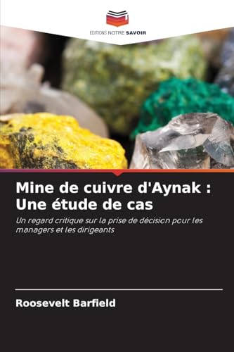 Mine de cuivre d'Aynak : Une étude de cas: Un regard critique sur la prise de décision pour les managers et les dirigeants von Editions Notre Savoir