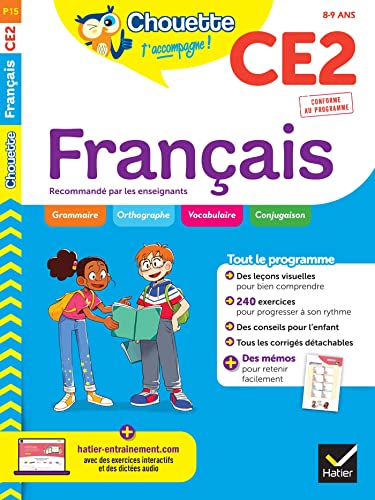Français CE2: cahier d'entraînement recommandé par les enseignants von Editions Hatier