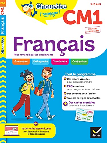 Chouette - Français CM1: cahier d'entraînement recommandé par les enseignants von HATIER