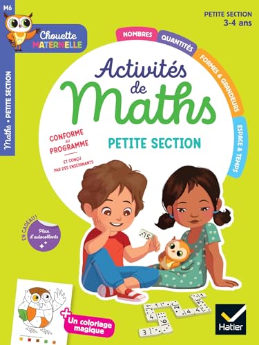 Maternelle Activités de maths Petite Section - 3 ans: Chouette entrainement Par Matière von HATIER