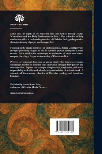 Conscience and Sin von Anson Street Press