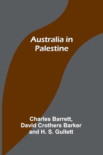 Australia In Palestine Australia In Palestine von Alpha Edition