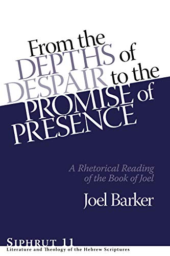 From the Depths of Despair to the Promise of Presence: A Rhetorical Reading of the Book of Joel (Siphrut Literature and Theology of the Hebrew Scriptures, 11, Band 11)