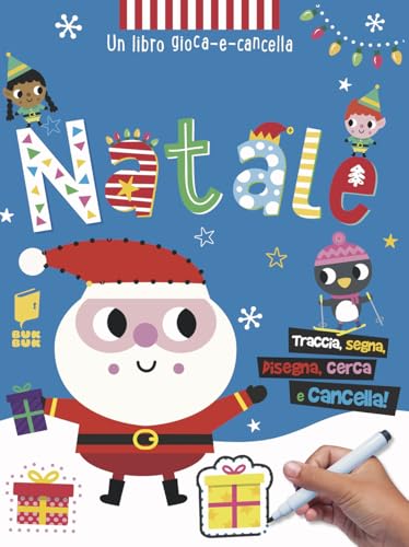 Natale. Gioca e cancella. Ediz. illustrata (Giocoimparo) von Buk Buk