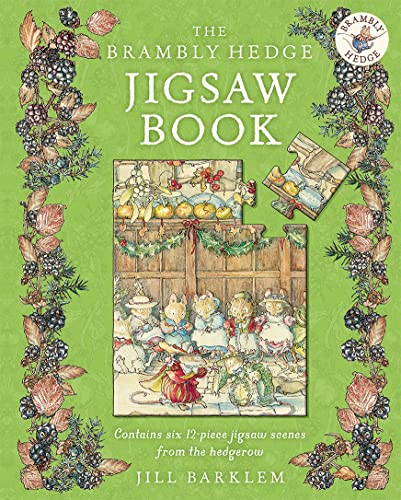 The Brambly Hedge Jigsaw Book: This fantastic new illustrated puzzle book takes readers through the seasons and includes the classic story! The perfect gift for kids!