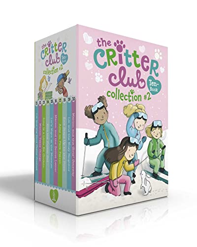 The Critter Club Ten-Book Collection #2 (Boxed Set): Liz and the Sand Castle Contest; Marion Takes Charge; Amy Is a Little Bit Chicken; Ellie the ... to the Plate; Liz and the Nosy Neighbor; etc.
