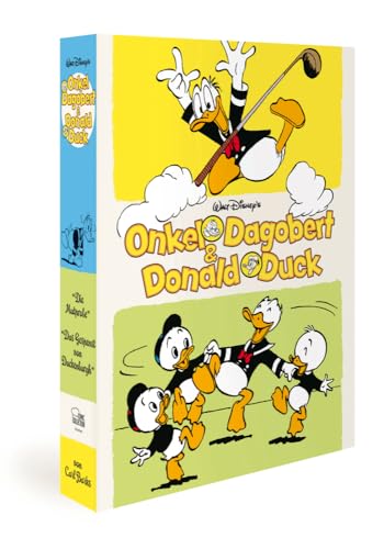 Onkel Dagobert und Donald Duck von Carl Barks - Schuber 1947-1948: Die Mutprobe & Das Gespenst von Duckenburgh