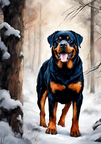 Hund Notizbuch Winterzeit Weihnachten Rottweiler mit 55 lustigen Motivationssprüchen Lebensweisheiten Hundeliebe Geschenk Rottie Hunde: Originelles ... Nikolaus Adventszeit (Hunde Notizbücher)