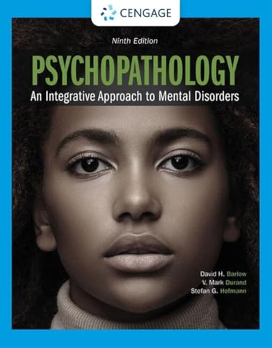 Psychopathology: An Integrative Approach to Mental Disorders (Mindtap Course List) von Cengage Learning EMEA