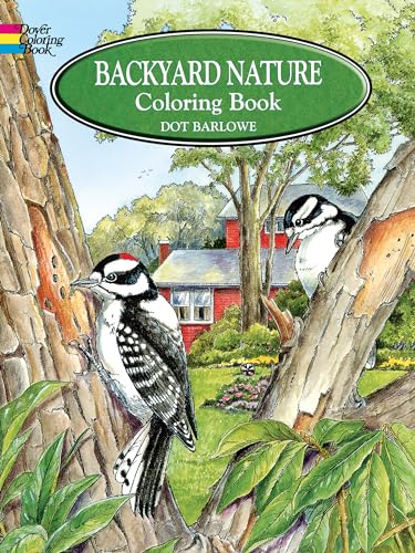 Backyard Nature Coloring Book (Dover Nature Coloring Book) von Dover Publications