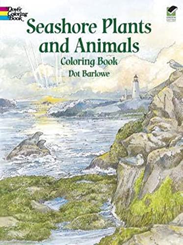 Seashore Plants and Animals Coloring Book (Dover Sea Life Coloring Books)