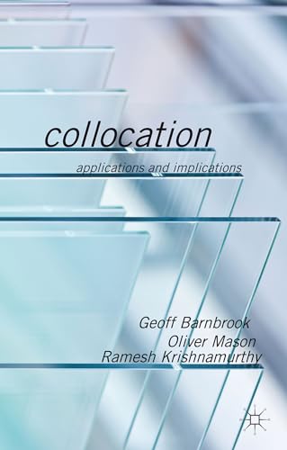 Collocation: Applications and Implications von MACMILLAN