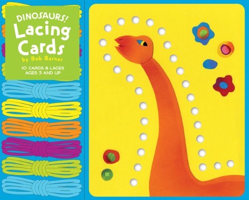Dinosaurs! Lacing Cards