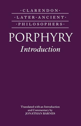 Porphyry's Introduction (Clarendon Later Ancient Philosophers)
