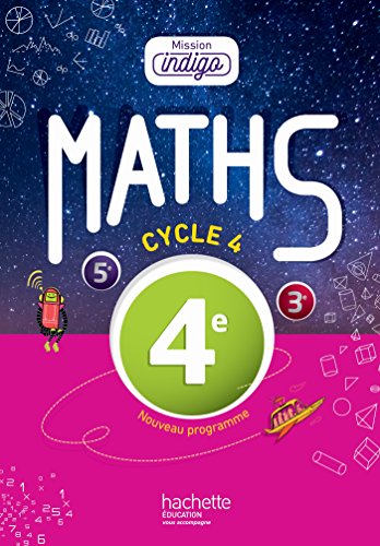 Maths 64e Cycle 4 Mission Indigo Programme 2016