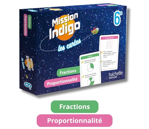 Mission Indigo Les cartes - Fractions / Proportionnalité - 6e - Ed. 2024 von HACHETTE EDUC