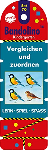 Bandolino Set 70. Vergleichen und zuordnen: Lernspiel mit Lösungskontrolle für Kinder ab 4 Jahren Bandolino Set 70. Vergleichen und zuordnen: Lernspiel mit Lösungskontrolle für Kinder ab 4 Jahren