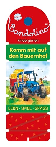 Bandolino. Komm mit auf den Bauernhof: Lernspiel mit Lösungskontrolle für Kinder ab 4 Jahren von Arena