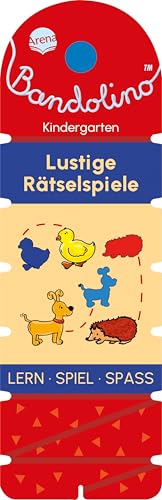 Bandolino. Lustige Rätselspiele: Lernspiel mit Lösungskontrolle für Kinder ab 4 Jahren Bandolino. Lustige Rätselspiele: Lernspiel mit Lösungskontrolle für Kinder ab 4 Jahren
