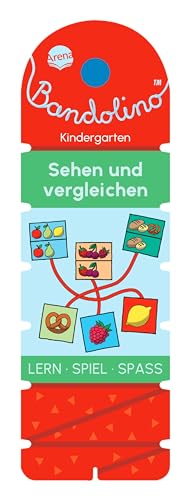 Bandolino. Sehen und vergleichen: Lernspiel mit Lösungskontrolle für Kinder ab 4 Jahren von Arena