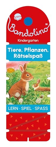Bandolino. Tiere, Pflanzen, Rätselspaß: Lernspiel mit Lösungskontrolle für Kinder ab 4 Jahren