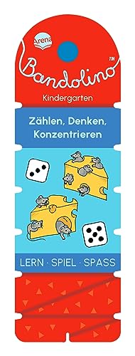 Bandolino. Zählen, Denken, Konzentrieren: Lernspiel mit Lösungskontrolle für Kinder ab 4 Jahre von Arena
