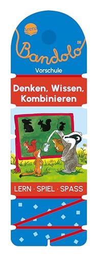 Bandolo. Denken, Wissen, Kombinieren: Lernspiel mit Lösungskontrolle für Kinder ab 5 Jahren von Arena