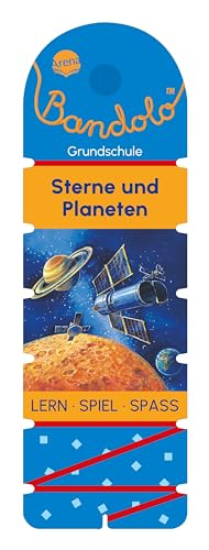 Bandolo. Sterne und Planeten: Lernspiel mit Lösungskontrolle für Kinder ab 6 Jahren von Arena