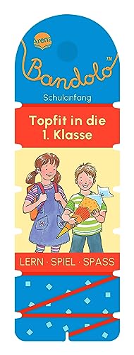 Bandolo. Topfit in die 1. Klasse: Lernspiel mit Lösungskontrolle für Kinder ab 5 Jahren von Arena