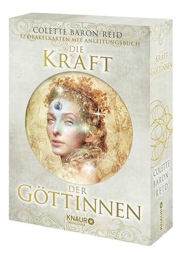 Die Kraft der Göttinnen: 52 Orakelkarten mit Anleitungsbuch von Knaur MensSana HC