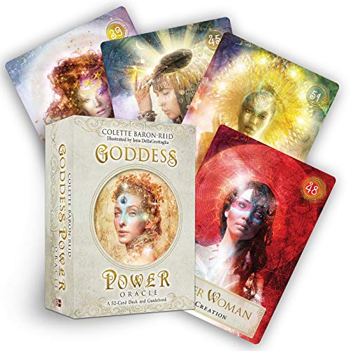 Goddess Power Oracle, Orakelkarten m. Anleitungsbuch (Standard): A 25-Card Deck and Guidebook