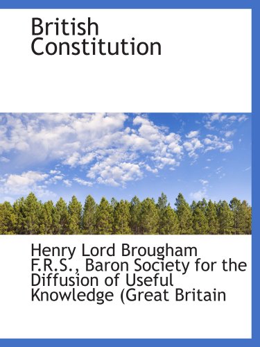 British Constitution von BiblioBazaar