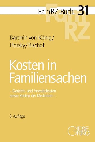Kosten in Familiensachen (FamRZ-Buch)