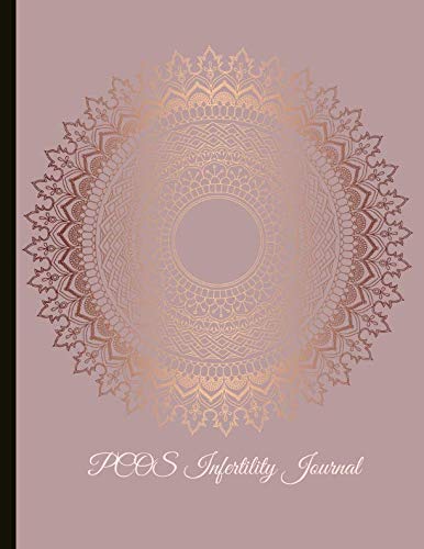 PCOS Infertility Journal: Beautiful Journal With Cycle Tracking Inc. Temperature, Cervical Fluid, LH, Ovulation & Medication. Suitable For PCOS Fertility Tracking and Trying To Conceive (TTC).