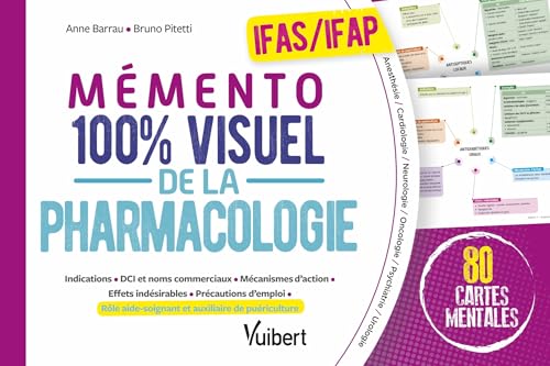 Mémento 100% visuel de la pharmacologie IFAS/IFAP: L'essentiel à retenir sur les traitements médicamenteux en 80 cartes mentales von VUIBERT