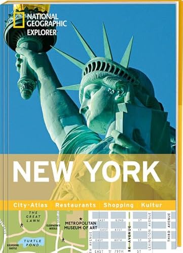 New York: City-Atlas, Restaurants, Shopping, Kultur (National Geographic Explorer)