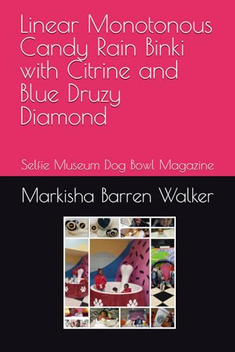 Linear Monotonous Candy Rain Binki with Citrine and Blue Druzy Diamond: Selfie Museum Dog Bowl Magazine Linear Monotonous Candy Rain Binki with Citrine and Blue Druzy Diamond: Selfie Museum Dog Bowl Magazine von Independently published