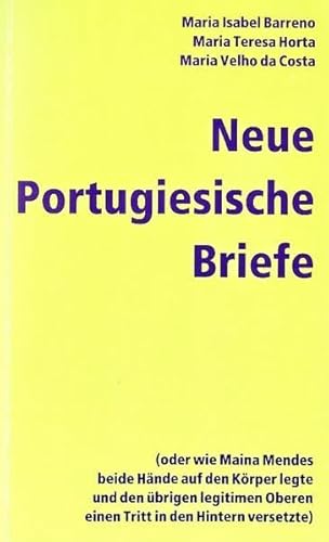 Neue Portugiesische Briefe (edition tranvía)
