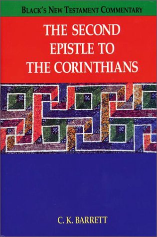 The Second Epistle to the Corinthians (BLACK'S NEW TESTAMENT COMMENTARY)