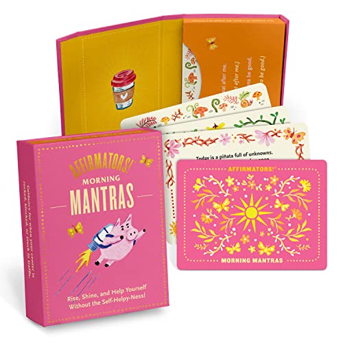 Affirmators! Mantras Morning Day Affirmation Cards Deck: 30 Cards