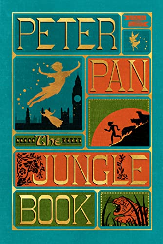 Peter Pan and Jungle Book, The [Minalima Illustrated Classics Intl Boxed Set]: Peter pan & the jungle book