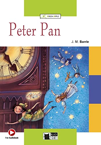 Peter Pan: Englische Lektüre für das 1. und 2. Lernjahr. Buch + Audio-CD + Free Web Activities (Black Cat Green Apple) von Klett