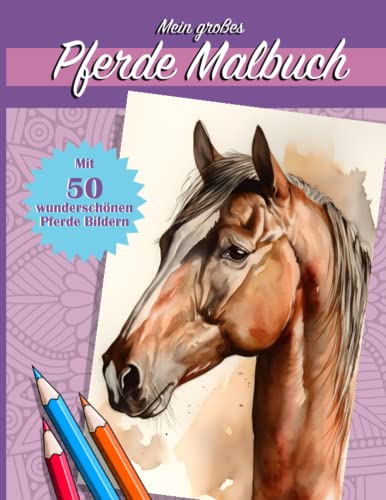Mein großes Pferde Malbuch: Ein Geschenk für Mädchen, Teenager und Erwachsene zum Ausmalen und Entspannen Mein großes Pferde Malbuch: Ein Geschenk für Mädchen, Teenager und Erwachsene zum Ausmalen und Entspannen