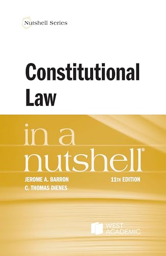Constitutional Law in a Nutshell (Nutshell Series) von West Academic Press