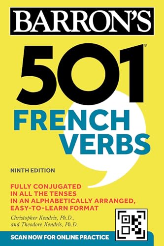 501 French Verbs, Ninth Edition: Fully Conjugated in All the Tenses in an Alphabetically Arranged Easy-to-learn Format (Barron's 501 Verbs) von Unknown