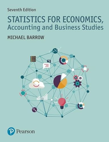 Statistics for Economics, Accounting and Business Studies von Pearson