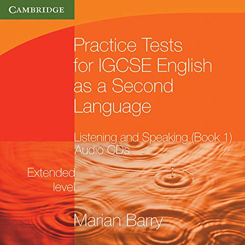 Practice Tests for Igcse English as a Second Language: Listening and Speaking, Extended Level Audio CDs (2) (Accompanies Bk 1) (Cambridge International IGCSE) von CAMBRIDGE UNIV PR